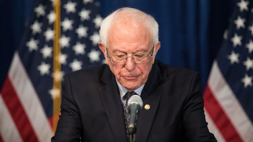 Democratic presidential candidate Sen. Bernie Sanders will "assess" his campaign in the coming days and weeks, according to his campaign manager. He suffered another string of big defeats in primaries on Tuesday.