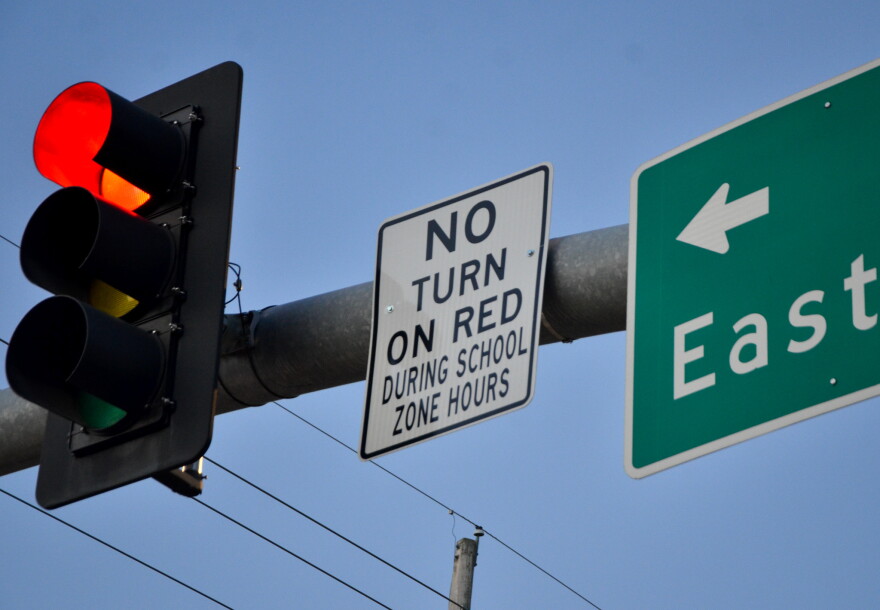 Mayor Quinton Lucas introduced an ordinance to ban right turns on red in school zones during school hours following the death of 9-year-old Hazen Workman-Duffy, who was fatally struck by a car while on her way to school.