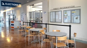 The county’s Elections Office in San Luis Obispo. Voters will be able to drop off their ballots at the office in October, as well as at the Atascadero Elections Office.