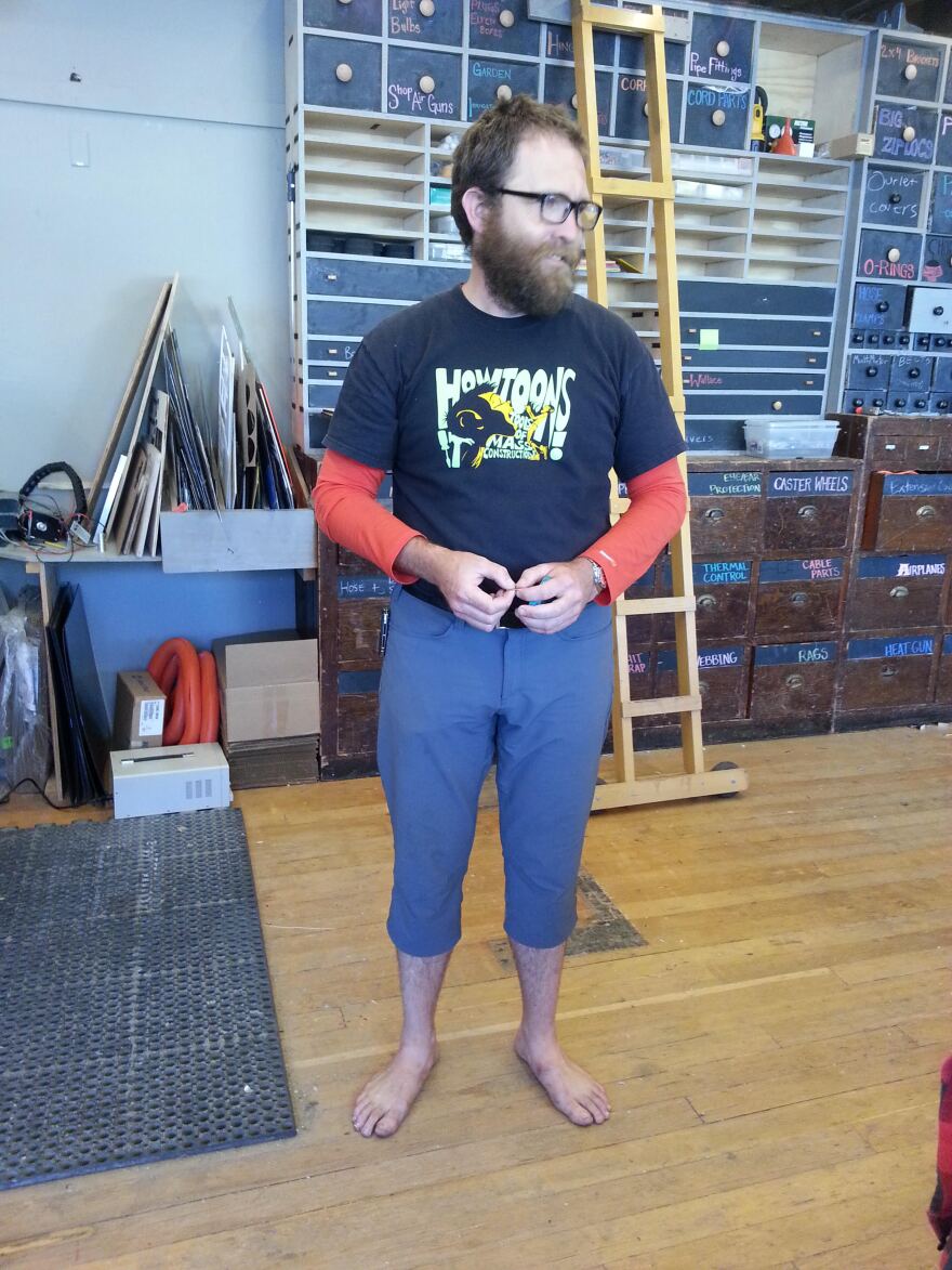 Chief scientist Saul Griffith at Otherlab in 2013
