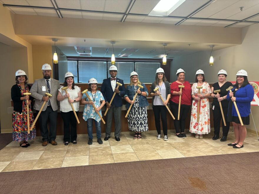 Project NOW staff attended the July 26 groundbreaking ceremony for the Star Cres building renovation. The initial phase is set to be completed in October.