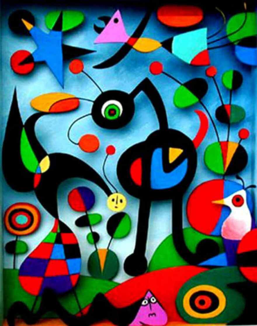 Painting by Joan Miro.