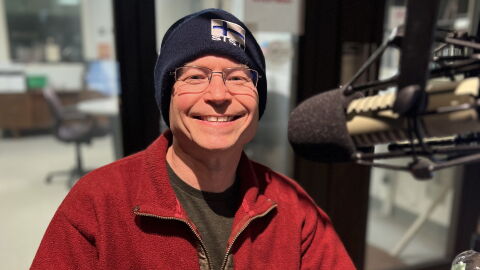 Zumbathon organizer Dr. Mark Shevy in Studio A