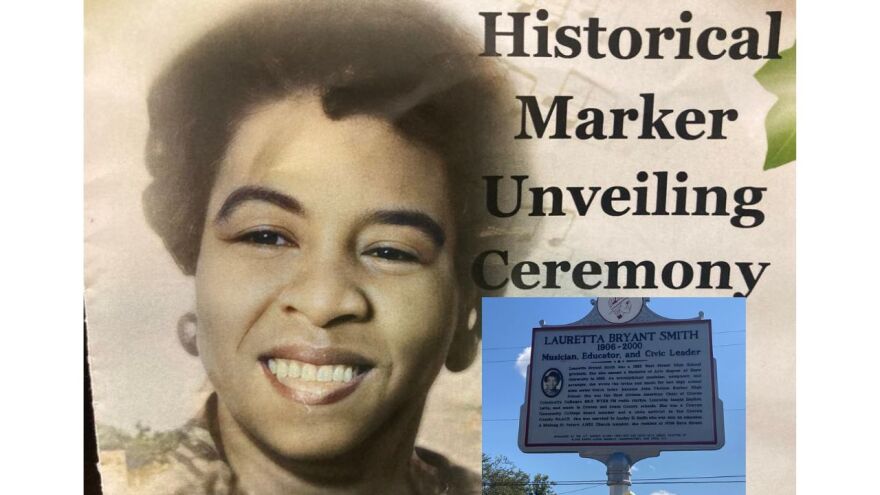 A historical marker now stands outside the modest brick house that was home to a woman that helped shape the lives of young people in Craven and Jones Counties. Lauretta Bryant Smith was a 1925 graduate of West Street High School in New Bern, which became J.T. Barber after desegregation, and later taught English, Latin and music in ENC schools for many years.
