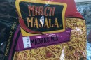 A bag of Mirch Masala brand madras mix.