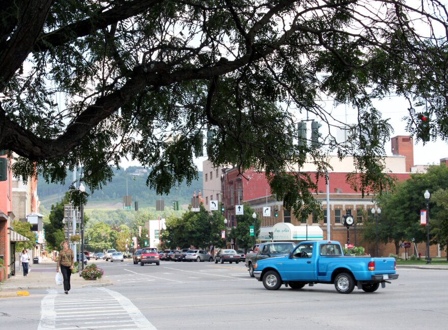 Cities like Hornell, New York are seeing fewer young faces on Main Street.