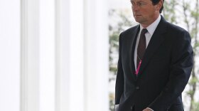BP CEO Tony Hayward at the White House on Wednesday for a meeting with President Obama.
