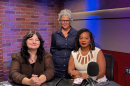 Today's panel for The Rundown includes host Jill Kaufman, reporter for NEPM; Aprell May Munford, reporter for the Springfield Republican; Erin-Leigh Hoffman, reporter for the Greenfield Recorder; and Matt Szafranski [not pictured], editor of Western Mass Politics and Insight.