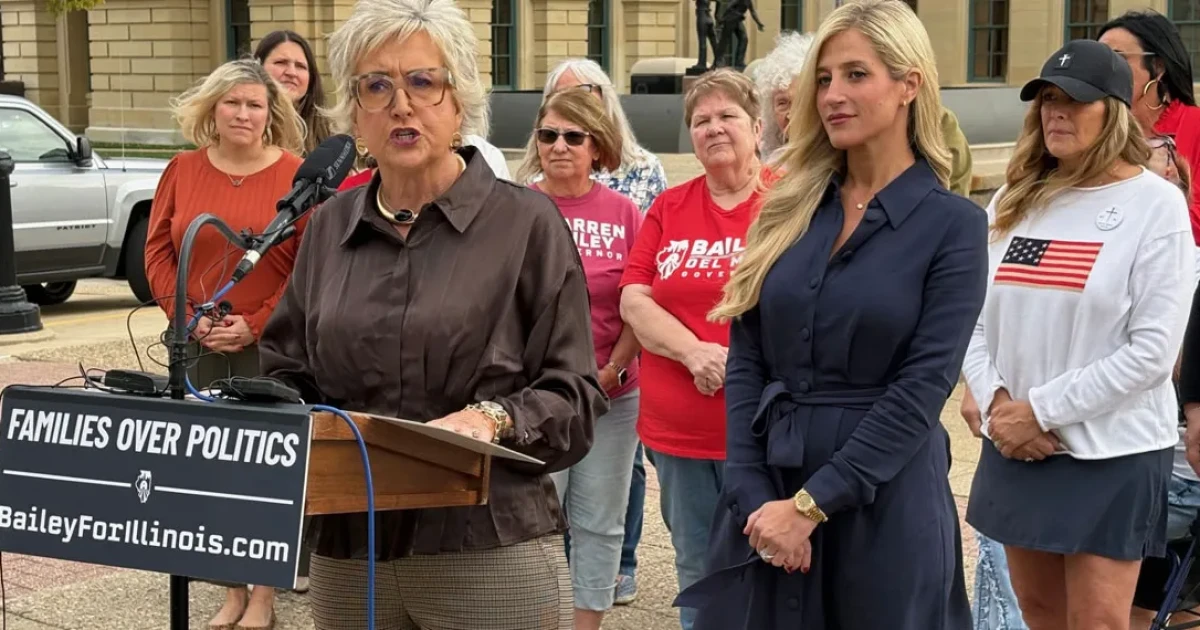 Cindy Bailey, GOP candidate’s wife, pushes back on claims in Pritzker ads