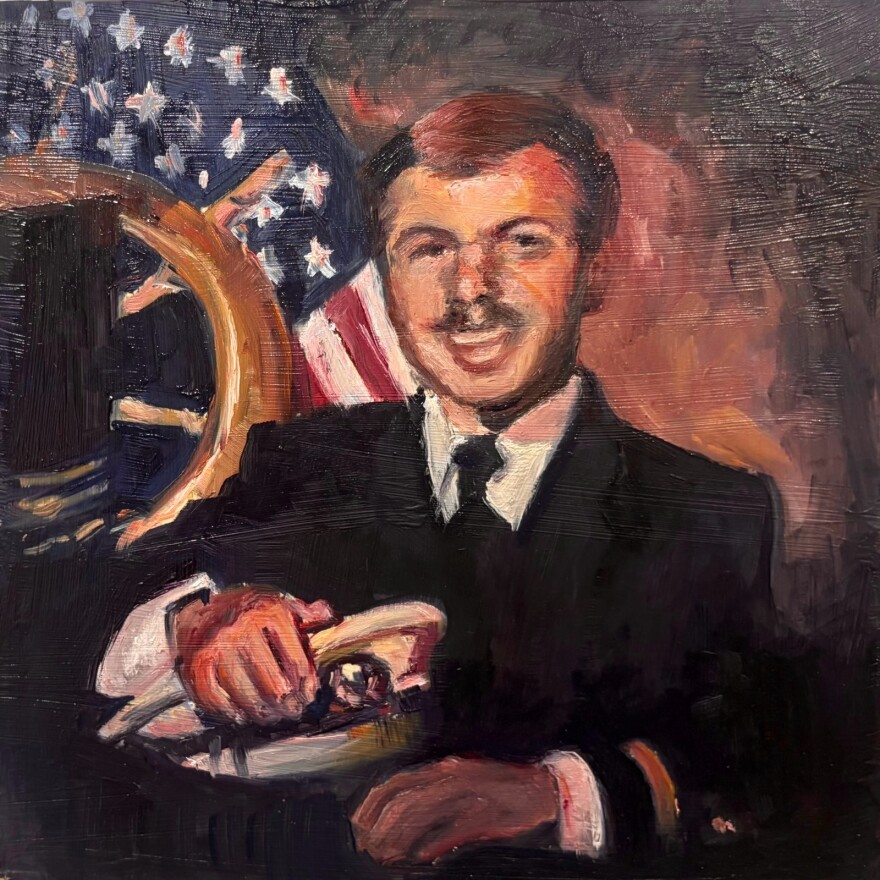 Portrait of a Navy officer