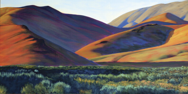 Craters of the Moon by ICL 2019 Artist in Residence, Carl Rowe.