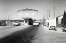 The main gate of the former Castle Air Force Base in Atwater