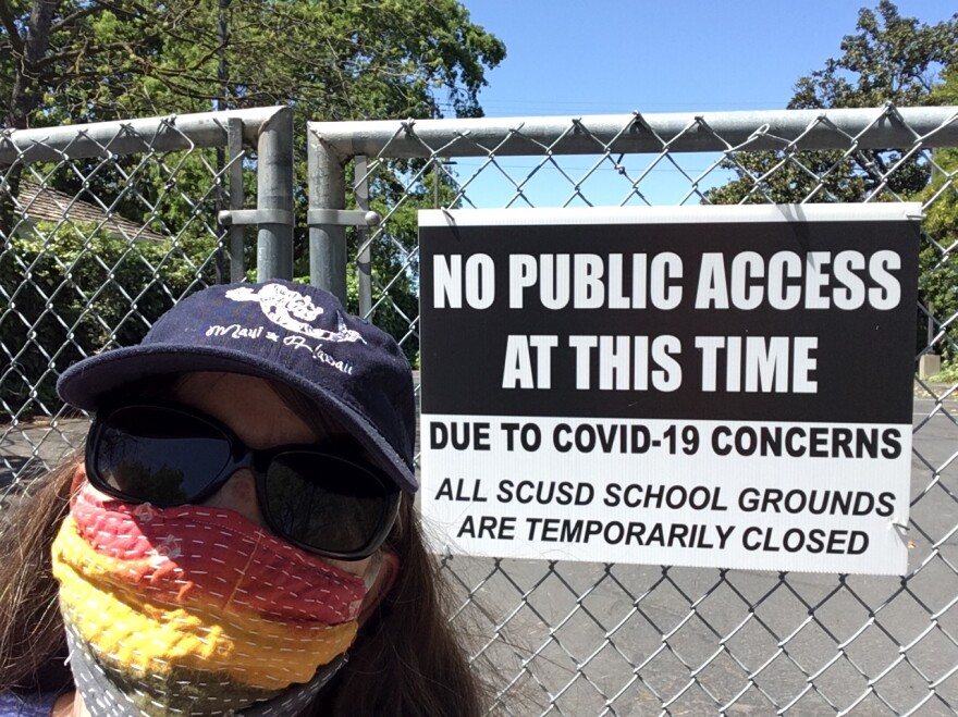 Katie Kennedy started a smoking cessation class in Sacramento, Calif., in March. "COVID-19 is quite a motivator," she says.