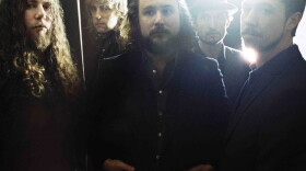 My Morning Jacket frontman Jim James (center) says the band's new album, <em>Circuital</em>, presented a special challenge: recording in his hometown of Louisville for the first time.