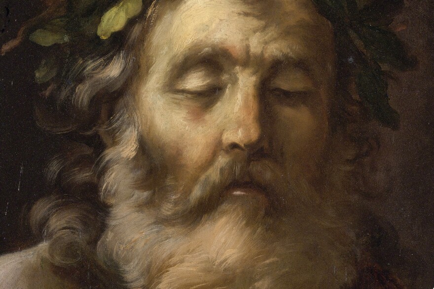 Portrait of the Poet Homer. Private Collection. Photo by Fine Art Images