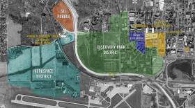 Schweitzer Engineering Laboratories plans to build a 100,000-square-foot facility for electric power research in the Purdue University Discovery Park District. The building will be constructed on 10 acres of a 20-acre plot (highlighted in brown) on the northwest corner of US 231 and State Street in West Lafayette.