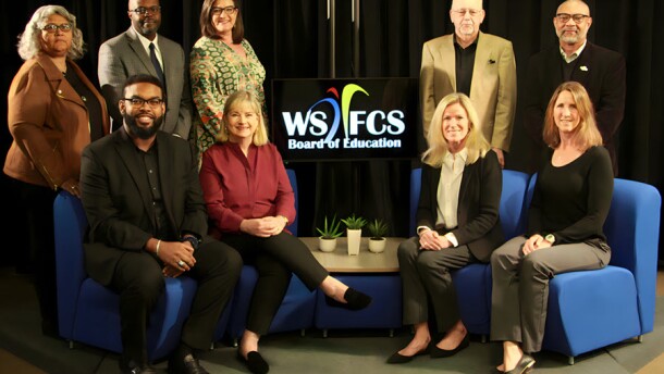 WS/FCS current board members pose for a portrait