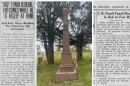 Gravestone of Charles Henry Funck in Old Fort Myers Cemetery. Funck, a Civil War drummer boy who eventually settled in early Fort Myers, died in 1933. His prominence reflects in obituaries in not just the local News-Press, but also as far away, then, as The Tribune in Tampa.
