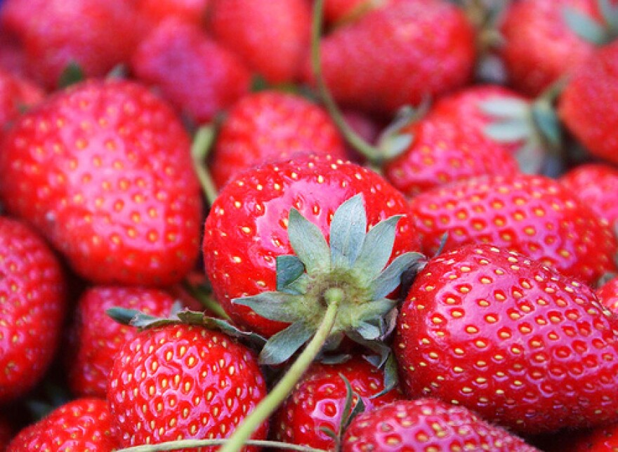 A picture of strawberries.