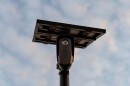 A Flock Safety license plate reader.