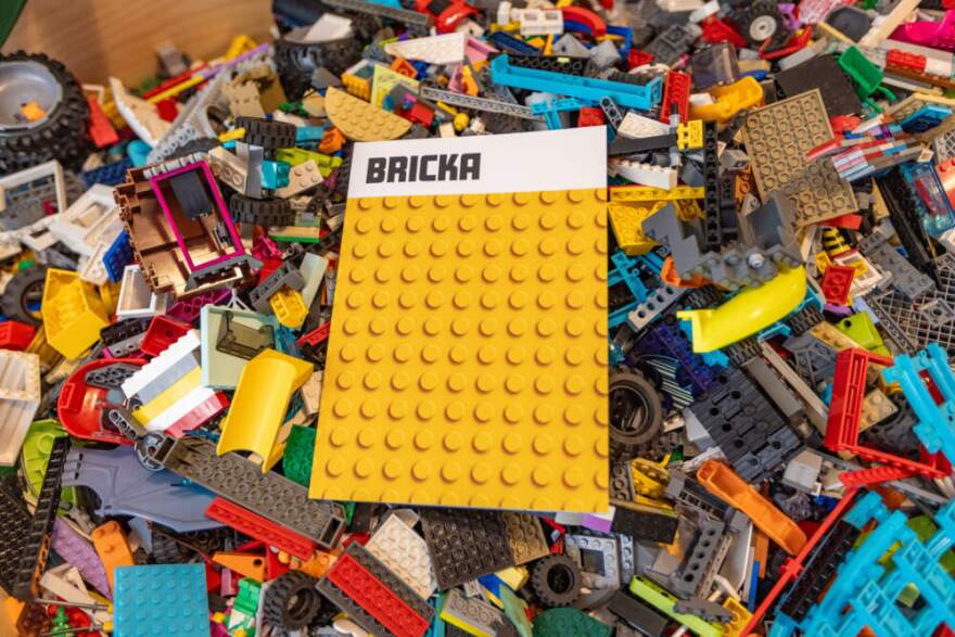 The first issue of Bricka Magazine. (Jesse Costa/WBUR)