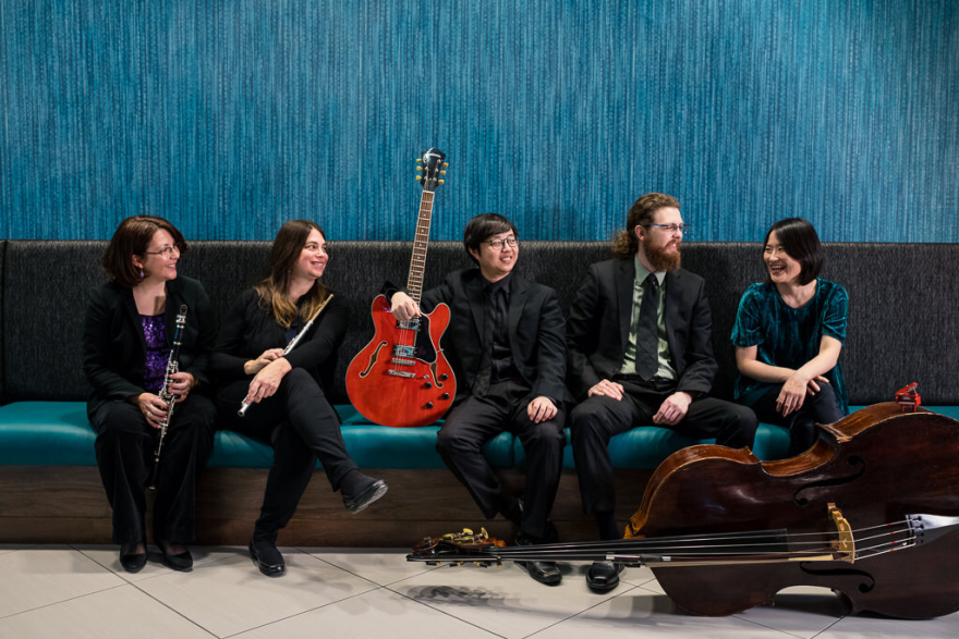  Fivebyfive from left, Marcy Bacon, Laura Lentz, Sungmin Shin, Eric J. Polenik and Haeyeun Jeun.
