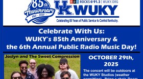 Public Radio Music Day flyer with the same text that appears in this article.