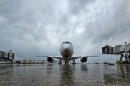 Photo of a plane at the Dallas Fort Worth International Airport.