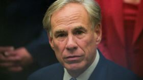 Gov. Greg Abbott at the state Capitol in Austin on June 11, 2025.