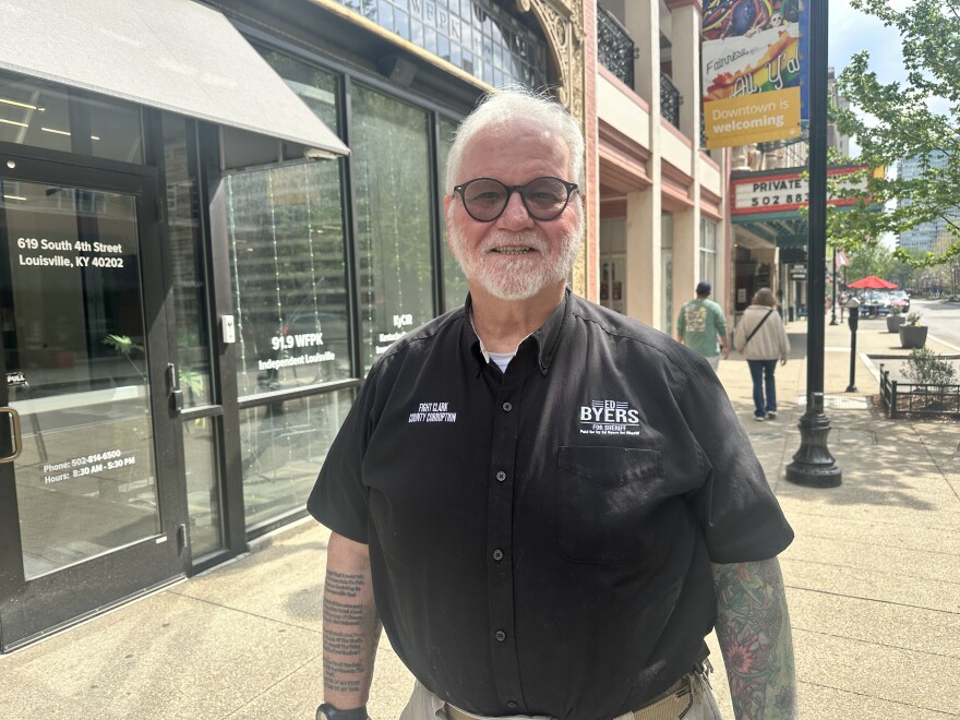 Democrat Ed Byers is running for Clark County sheriff.