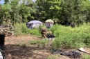 The city says it plans to clear the site of a tent city on September 1st.