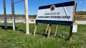  Since Jackson County broke ground on a new jail in September very little work has been done.