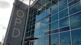 Orlando Police Department's new headquarters in Paramore. Photo: Brendan Byrne / WMFE