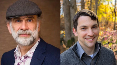 Bruce Schneier and Nathan E. Sanders, authors of "Rewiring Democracy: How AI Will Transform Our Government, Politics, and Citizenship."