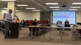 Jeremy Kelley addresses the Bloomington City Council 