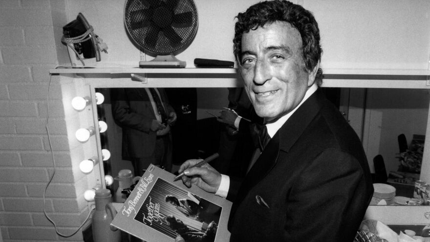 <strong><a href="https://www.npr.org/2023/07/21/260757258/tony-bennett-king-of-the-american-songbook-dead-at-96">Read Tony Bennett's obituary</a></strong>