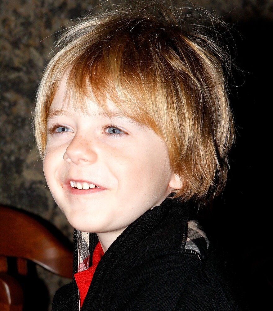 Max Page in 2011, when he was six.