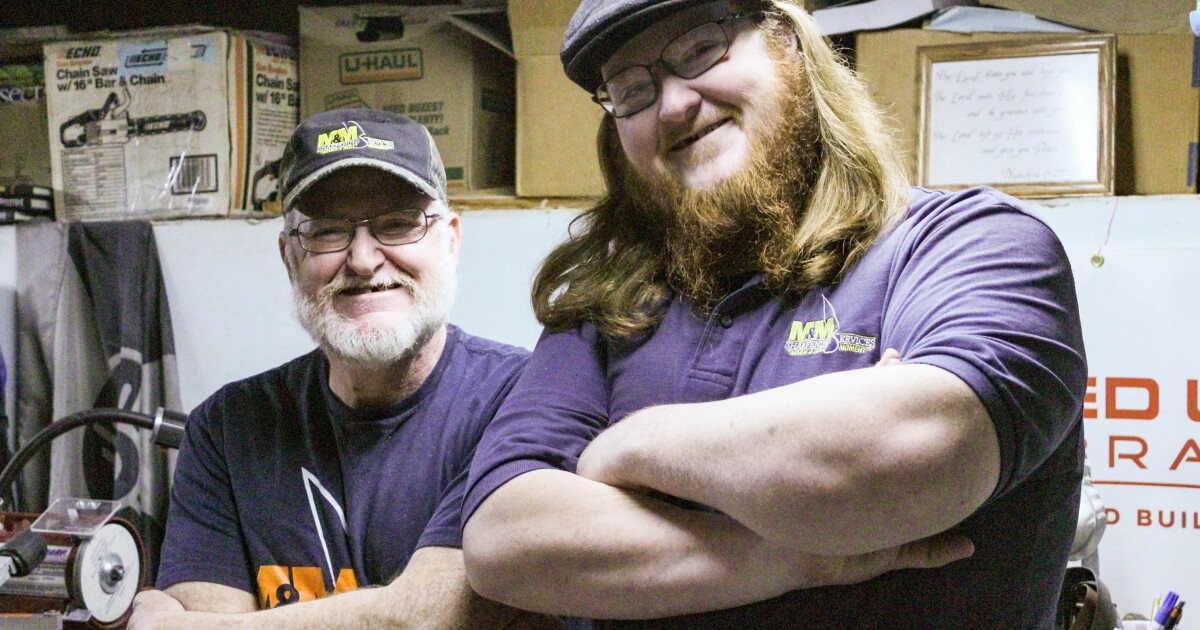 'Never a dull moment:' This Wichita father and son sharpen anything that cuts, slices or chops