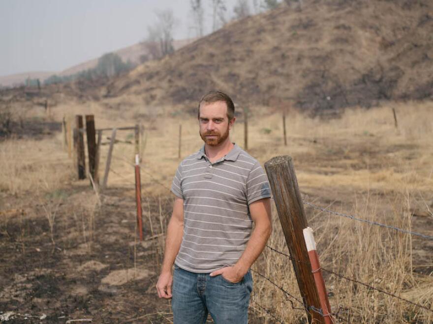 Kent Stokes says hundreds of miles of fenceline will have to be rebuilt after last year's Carlton Complex and this year's Okanogan Complex wildfires. Cattle ranchers depend on good fences and good neighbors to manage thier lands well.