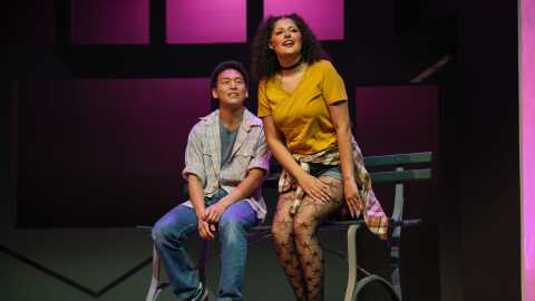 John Ko and Isabella Jimenez in Jagged Little Pill