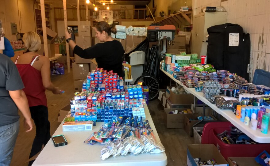 In Holyoke, Mass., Nueva Esparanza has been flooded with donations that the community group will try to send to Puerto Rico.