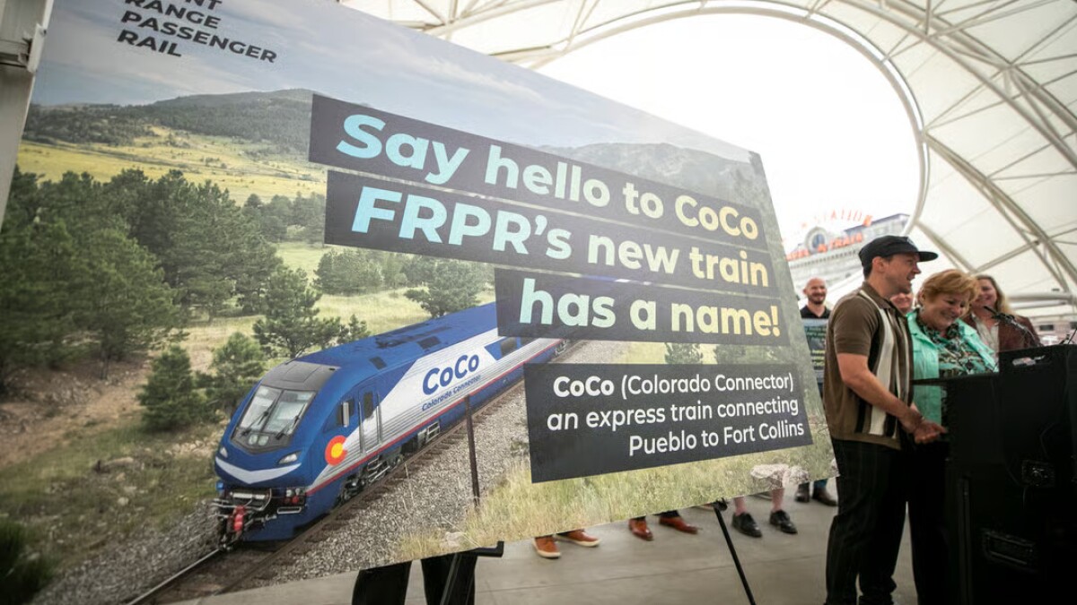 Colorado's future Front Range passenger train has a name, and yes, it's a little silly