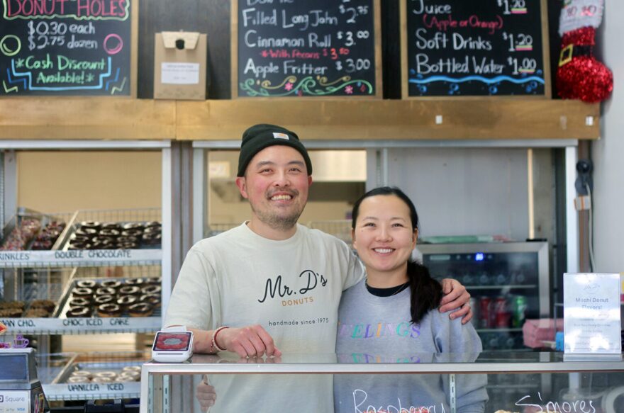 Johnny Chen and Boggie Otgonbayar, Mr. D’s Donuts, January 2025