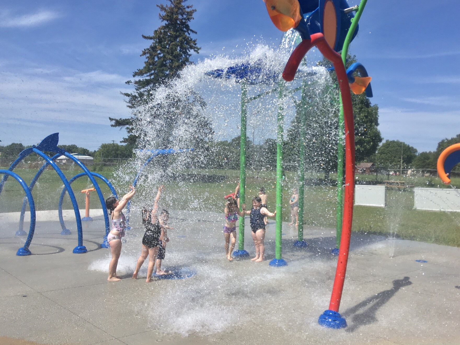 Splash pads proliferate across rural Michigan as communities adapt to hotter summers WCMU