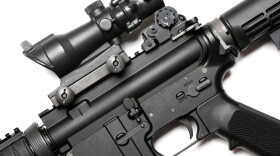 Body of an AR-15 carbine.