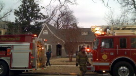 Fire units on the scene at 17th Place and St. Louis