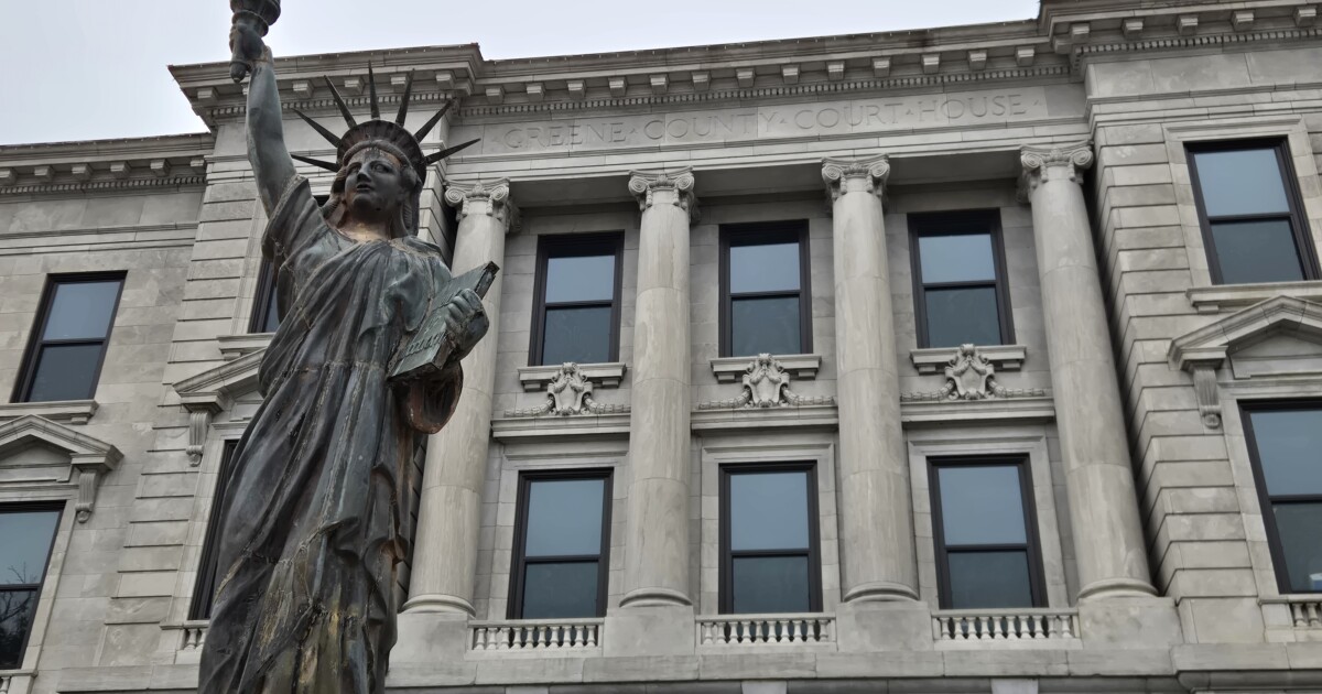 Federal, state lawmakers hold press event at the Greene County Courthouse to talk about immigration