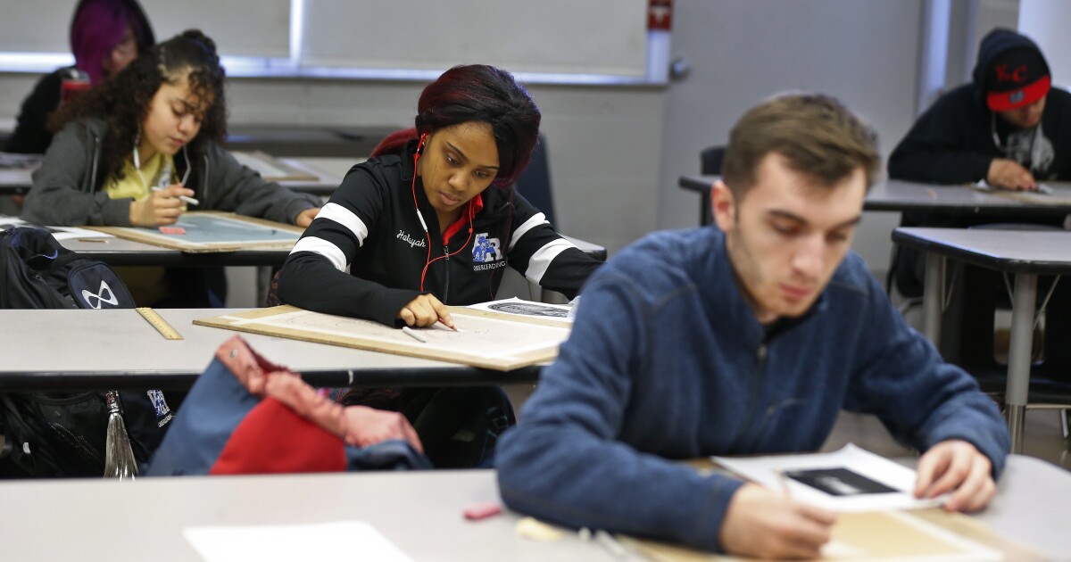 Kansas schools are poised to ditch class hours for real-world training as graduation requirements