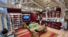 Bar Epilogue is inside the Garden District Book Shop in New Orleans.