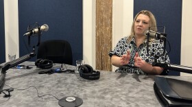 Wilmington City Manager Becky Hawke at the WHQR studio in early July 2026.